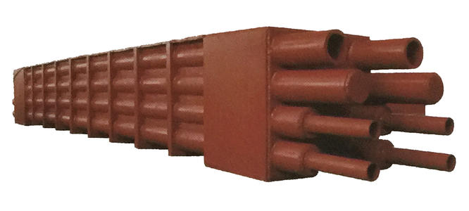 箱形水冷梁振動時效去應(yīng)力案例