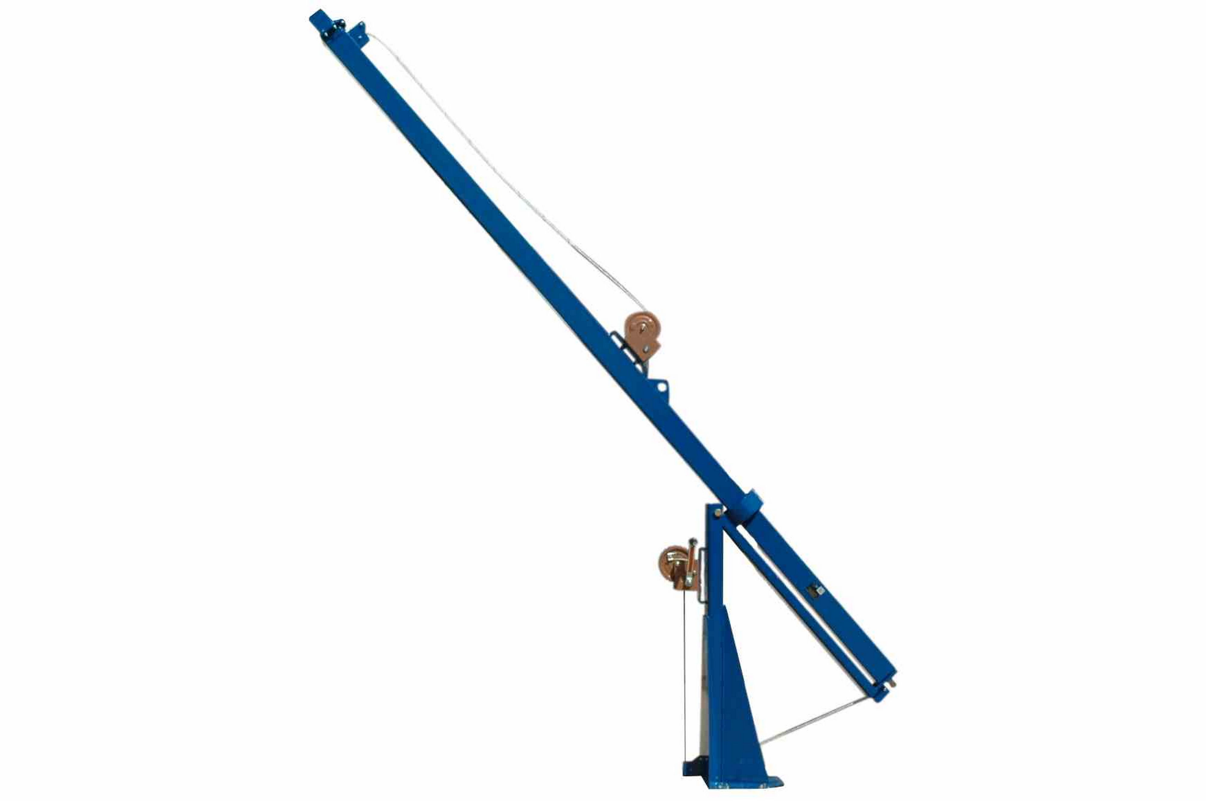 自制500KN/30m動(dòng)臂桅桿起吊應(yīng)變測試分析研究試驗(yàn)