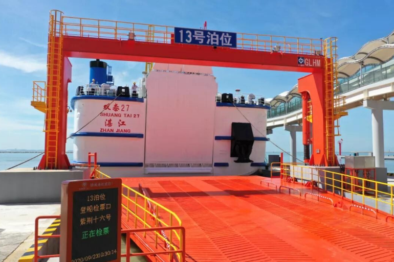 動態(tài)應變儀在滾裝連接橋安全測試中應用